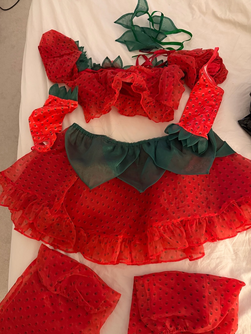 Dolls Kill strawberry costume